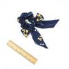 Printed Fabric Bow Hair Ties view 3