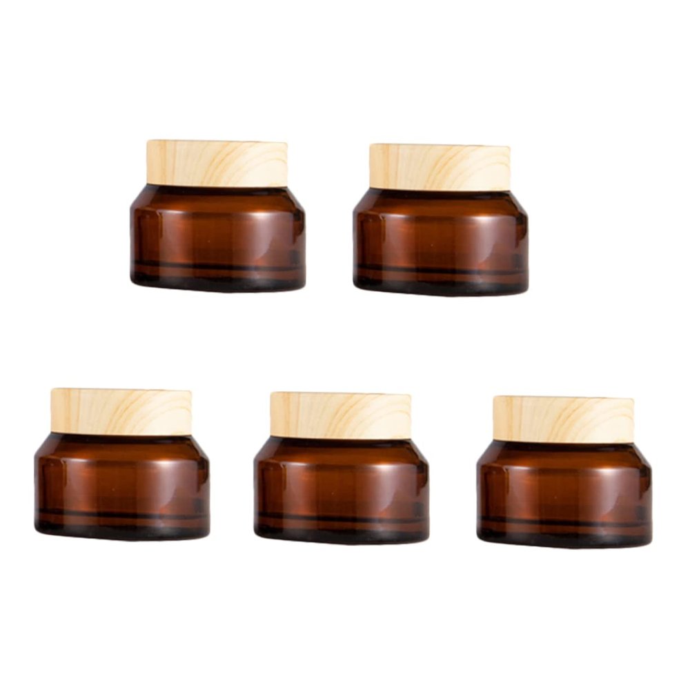 minkissy 5-Piece Travel Cream Containers with Lids