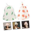 Beavorty Reusable Felt Sauna Hat with Thanksgiving Design view 2