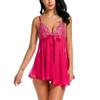 Sexy Women's Lingerie Set, Babydoll, Plus Size, Open Bodystocking Bodysuit, Negligee Sleepwear view 2