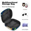 Menstrual Pouch, Portable Storage Bag for Tampons and Sanitary Pads, Flying Owl at Night, Multicolor, 4.7 x 6.6 x 6.6 in/12 x 17 x 17 cm view 4