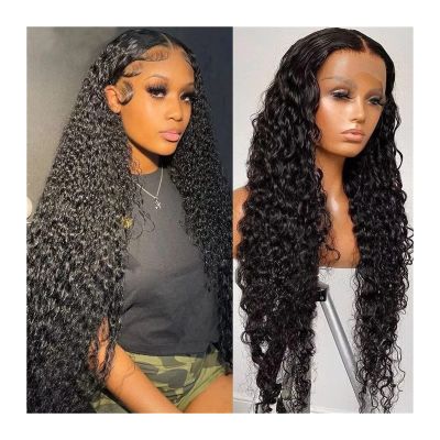 13x4/13x6 360 HD Deep Wave Lace Front Wig, 150% Brazilian Remy Human Hair