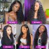 13x4/13x6 360 HD Deep Wave Lace Front Wig, 150% Brazilian Remy Human Hair view 3