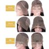 13x4/13x6 360 HD Deep Wave Lace Front Wig, 150% Brazilian Remy Human Hair view 4