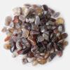 MOBSAN Natural Agate Gravel Tumbled Stones for Aquarium Decoration, Botswana Agate, 100 g view 1