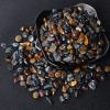 MOBSAN Natural Gravel Tumbled Stones for Aquarium Decoration, 20 g, Tiger's Eye view 3