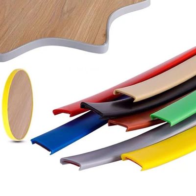 U-Shaped TPE Edge Banding for Furniture, 28 mm x 6 m, Brown