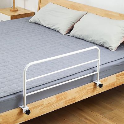 CEEBUS Bed Assist Rail, Stainless Steel Safety Bed Rail, Foldable, Color B, 46 × 30 cm