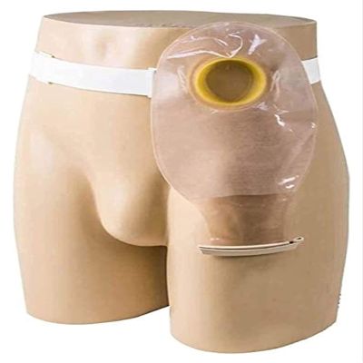 Samnuerly Stoma Hernia Belt with Reusable Pouches for Colostomy and Ileostomy Care