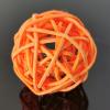 Luojuny Lightweight Rattan Ball, Cage-Shaped, 10 Colors, Cat Willow Ball view 2
