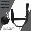Hillban Adjustable Cow Halter with Lead Rope, Small, Black view 3