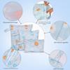SANFERGE 3-Pack Reusable Wet/Dry Bags for Cloth Diapers view 3