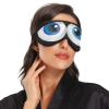 Cartoon Eyes Blackout Cooling Sleep Mask with Elastic Strap view 2