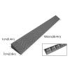 TRUNXUCL Threshold Ramp, 1 cm, Gray view 2