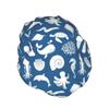 Underwater Marine Life Double-Layer Waterproof Shower Cap view 2