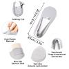 AYPOW 6 Pairs 4D Forefoot Pads for Women, Breathable Honeycomb Fabric, Sweat-Absorbing, Reusable view 2