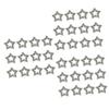 minkissy 36-Piece Star-Shaped Nail Charms with Glittering Rhinestones view 1
