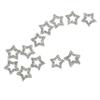 minkissy 36-Piece Star-Shaped Nail Charms with Glittering Rhinestones view 2