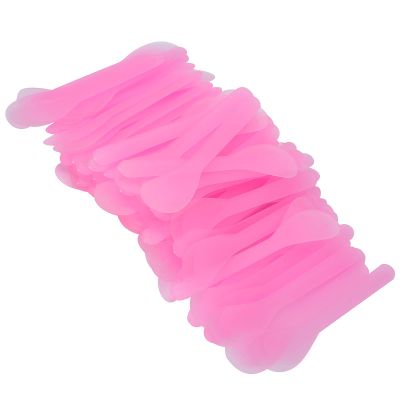 Cosmetic Mask Spoon Stick, Facial Cream Spoon, Ergonomic Face Mask Spatula, 100 Pieces