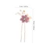 4-Piece Handmade Alloy Bridal Hair Comb Set for Weddings view 2