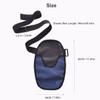 Waterproof Adjustable Universal Ostomy Pouch Cover, Black, 35.43 x 1.5 in view 3