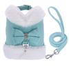 Pet Harness and Leash Set for Dogs and Cats - Winter Clothing (Color: Blue, Size: XS1) view 1