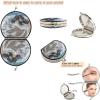 Vnurnrn Sea Turtle Beach Animal Makeup Mirror, Small Folding Compact Mirror for Handbags, Portable Travel Pocket Mirror view 3