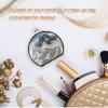 Vnurnrn Sea Turtle Beach Animal Makeup Mirror, Small Folding Compact Mirror for Handbags, Portable Travel Pocket Mirror view 4