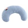 Half Donut Cat Pillow view 1