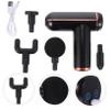 Electric Handheld Fascia Massage Gun, 1,800 mAh, Plastic view 4