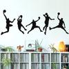 ZWEBY Basketball Boys' Wall Decal, Cool Shooting Action Art, DIY Peel-and-Stick Wall Decor view 3