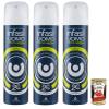 Italian Gourmet Men's Derma48H Dry Deo Spray, 3 x 150 ml view 1