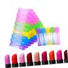 100 Empty Transparent PP Lip Balm Tubes with Caps view 3