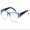 Eyekepper Classic Rectangular Reading Glasses with Spring Hinges Blue +1.00 view 1
