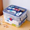 Large-Capacity Portable First Aid Storage Box, Empty (24 × 17.2 × 13.5 cm) view 2