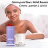 Magnesium Lavender Vanilla Bath Bombs for Sensitive Skin view 2