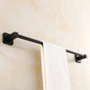 FLBT Wall-Mounted Bathroom Towel Bar, Matte Stainless Steel, 40 cm view 4