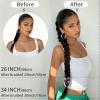 26/34-Inch Synthetic Braided Ponytail Extension view 3