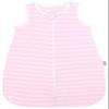 TupTam Unisex Baby Summer Sleep Sack, 0.5 TOG, Cotton, OEKO-TEX Certified, Pink Stripe Pattern, Size 62–68 view 1