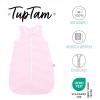 TupTam Unisex Baby Summer Sleep Sack, 0.5 TOG, Cotton, OEKO-TEX Certified, Pink Stripe Pattern, Size 62–68 view 2