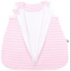 TupTam Unisex Baby Summer Sleep Sack, 0.5 TOG, Cotton, OEKO-TEX Certified, Pink Stripe Pattern, Size 62–68 view 4