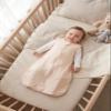 TupTam Unisex Baby Summer Sleep Sack, 0.5 TOG, Cotton, Ecru, 62–68 view 3