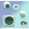 Andiker Ceramic Hamster House, Cute Animal Shape, Small Pet Hideout view 3