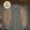 OKUOKA Princess-Style Bed Canopy with Support, A4, 180 x 220 x 200 cm view 4