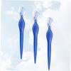 3 Stainless Steel Eyebrow Razors for Women and Girls view 3