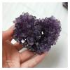 GEILSK Natural Rough Heart-Shaped Amethyst Quartz Crystal Cluster view 2