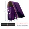 Portable Lipstick Case for Travel with Mirror, Night Landscape, Multicolor, 3.7 x 0.8 x 2.7 in view 3