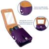 Portable Lipstick Case for Travel with Mirror, Night Landscape, Multicolor, 3.7 x 0.8 x 2.7 in view 4