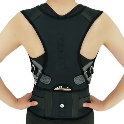 LBHT Magnetic Lumbar Support Belt, Full-Back Posture Corrector, 10 Magnets, Color E, Size XX-Large