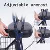 ANIFM Elderly Walker Shopping Cart, Foldable Portable Walker with Seat and Hand Brakes view 3